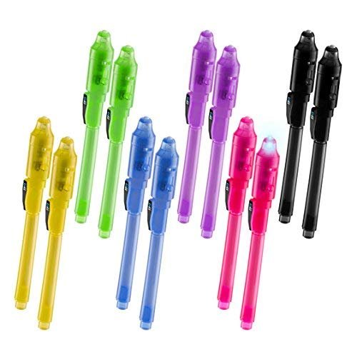 Invisible Ink Pen Disappearing Secret Spy With Uv Light - Brilliant Promos  - Be Brilliant!