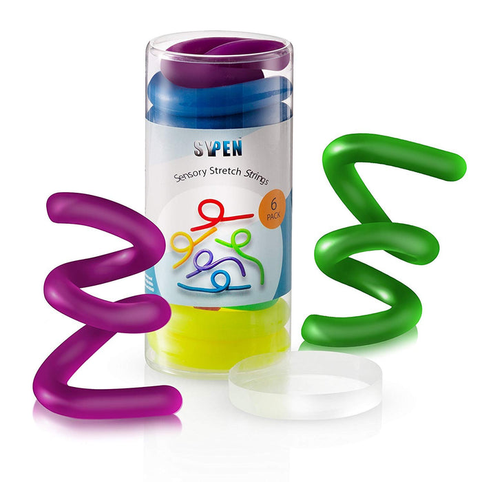 AMEITECH Colorful Sensory Fidget Stretch Toys Helps Reduce Fidgeting Due to  Stress and Anxiety for ADD, ADHD, Autism (12 Pack)